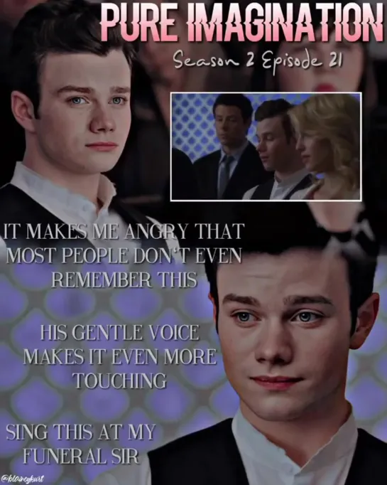 '9 times kurt hummel forgot he's human' (3/9)