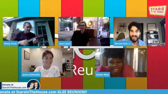 final segment of glee livestream (april 14, 2020)