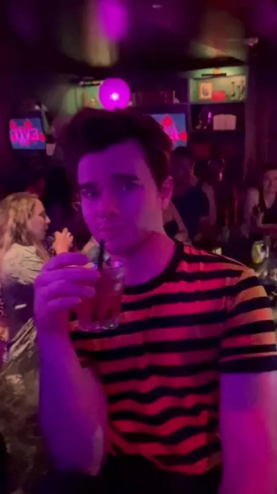 I’m in the corner, watching you kiss her. 🙄 via @hrhchriscolfer on TikTok