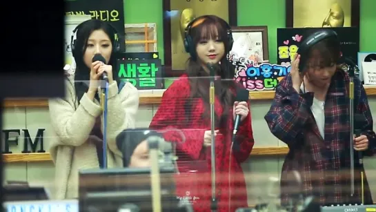 170322 | Lovelyz - Whistle | «Lee Hongki Kiss The Radio»