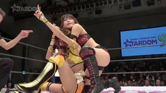 Arisa Hoshiki (c) vs. Utami Hayashishita (Stardom 9th Anniversary)