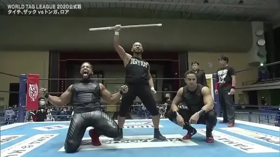 Tama Tonga & Tanga Loa vs. Taichi & Zack Sabre Jr. - 22.11.2020 (World Tag League 2020 - Day 6)