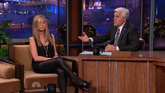 Jay Leno 2012.02.24 Jennifer Aniston