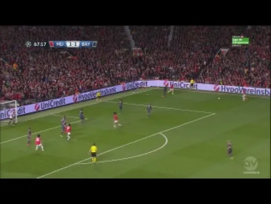 UEFA Champions League 1/4 Ida: Manchester United v. Bayern Munich (04.01.2014) Part 2