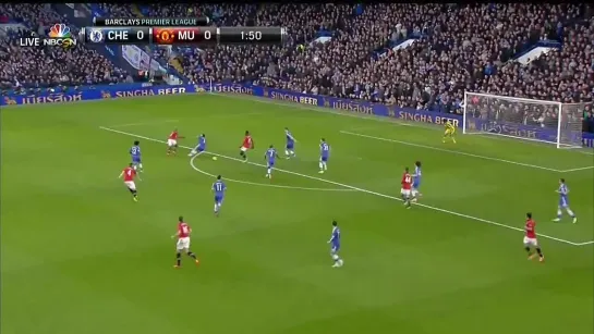 Chelsea vs. Manchester United - 19th January 2014 1st Half