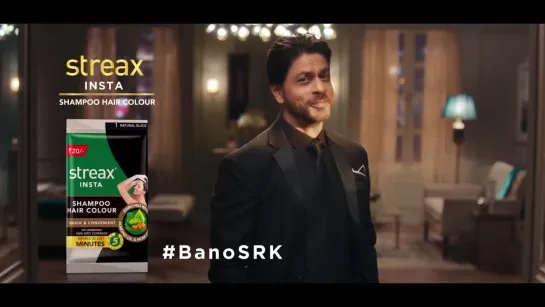 SRK Bano With Streax