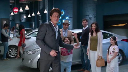 Jio Welcome Offer TVC Feat. Shahrukh Khan - #JioDigitalLife