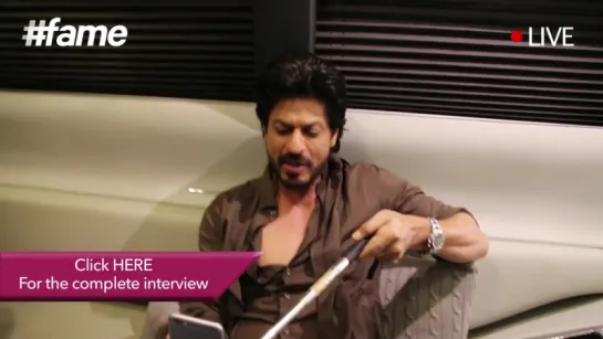 Tour Inside SRK’s Vanity Van ¦ Teaser ¦ #SRKLiveOnFame