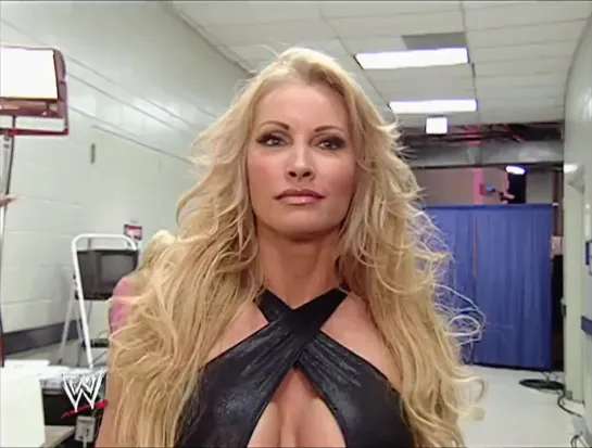 WWE Smackdown June 24th 2004: Sable and Torrie fight backstage