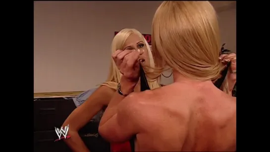 Torrie Wilson and Sable hot backstage segments