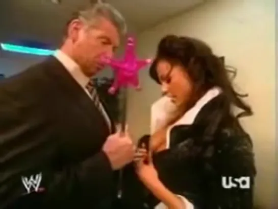 Vince McMahon and Candice Michelle  2006