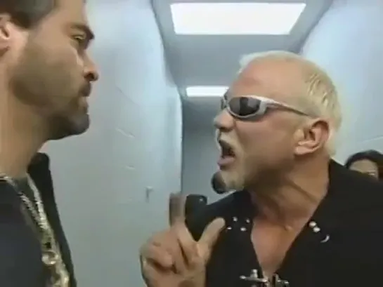 WCW Nitro: Scott Steiner & Vince Russo - Backstage (8 Мая 2000)