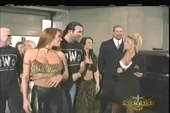 WCW Nitro: Scott Steiner & nWo arrive at the arena (24 Января 2000)