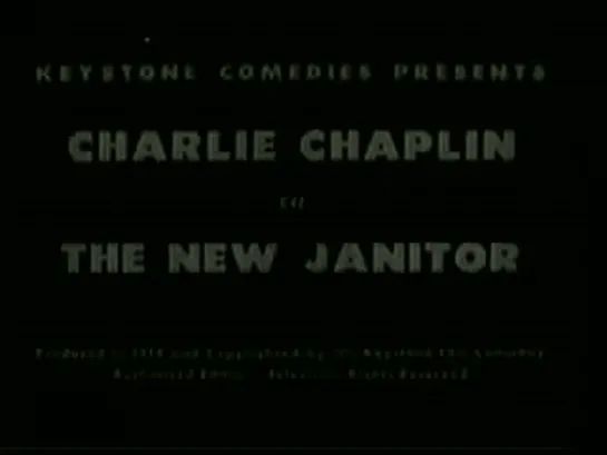 1914 - Новый привратник - The new janitor