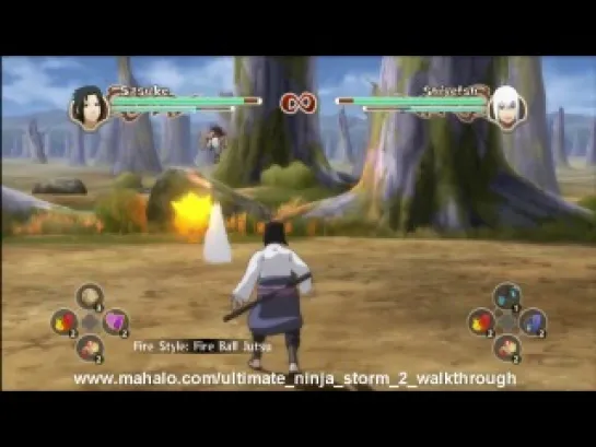 Naruto Shippuuden Ultimate Ninja Storm 2 Walkthrough - Chapter 4: Hebi Formation Part 2 - ...