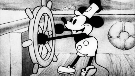 Микки Маус - Пароходик Вилли (18.11.1928) (Пароход Уилли, Steamboat Willie)