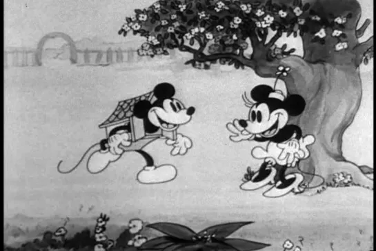 1931-11-30 [MM]+[PLUTO] Mickey Cuts Up) (ЧБ, перевод отсутствует)