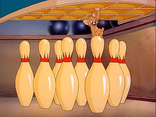 Tom and Jerry - 007 - Кот кегельбанщик / The Bowling Alley-Cat (1942)