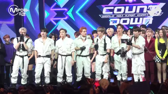 [VK][181101][Fancam MPD] MONSTA X - #ShootOut3rdWin Ending Stage @ M!Countdown