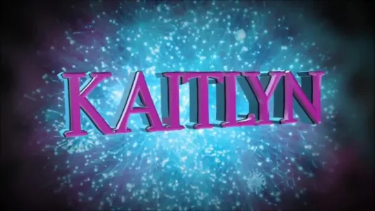 Kaitlyn Entrance Video