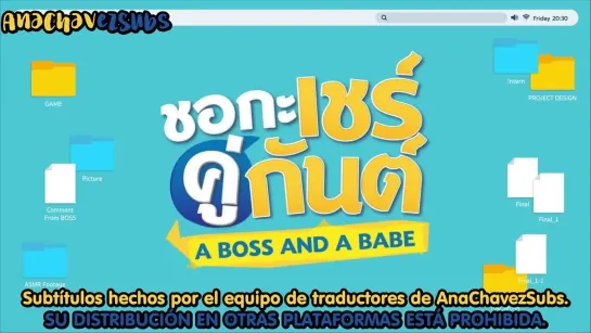 [Thai BL Sub Español] ABossaBabe Cap. 9