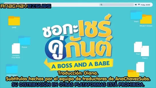 [Thai BL Sub Español] ABossaBabe Cap. 5