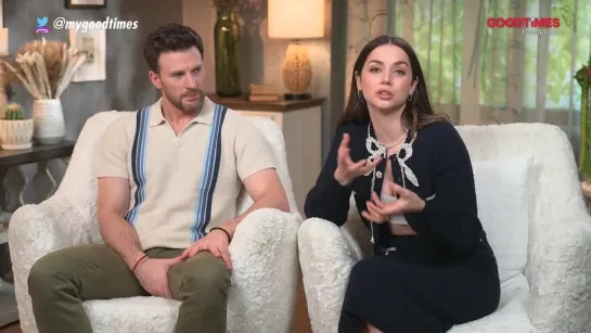 Chris Evans  Ana De Armas On Getting  Ghosted  and What  Would They Do If They Woke Up As The Other