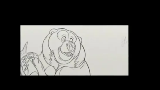 Pencil Test - Brother Bear Tug Reel