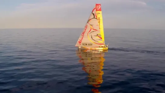 Volvo Ocean Race 2015 и штиль