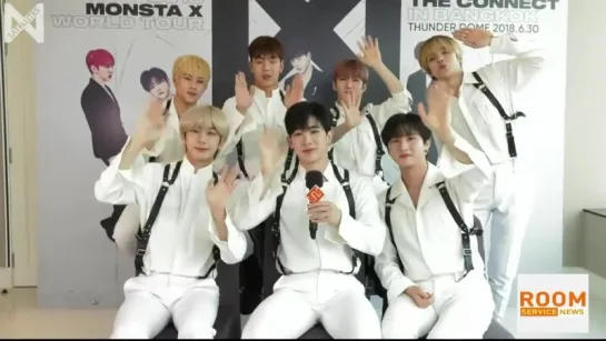 [Рус.саб][30.06.2018] MONSTA X for Room Service News (interview)