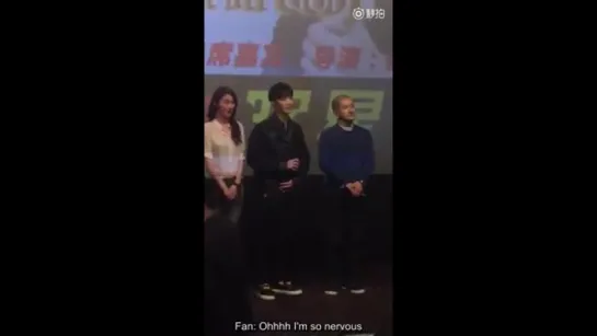 [FANCAM] 151204 EXO LAY @ OMG GZ FM - birthday fanmeet plans for next year (ENG)