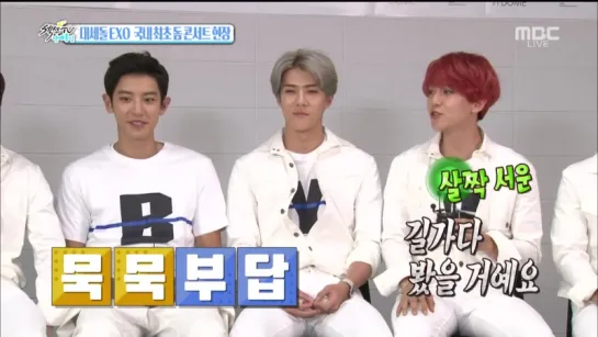 151011 EXO cut - MBC Section TV