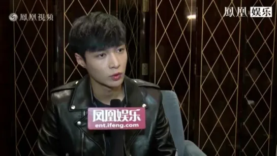 150826 #EXO #LAY @ 鳳凰娱乐 Interview