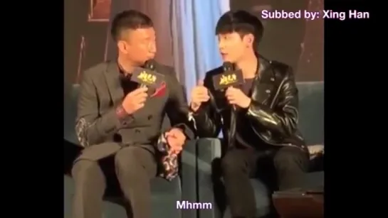 [ENG SUB] LAY Funny Cut @ To Be A Better Man Press Conference