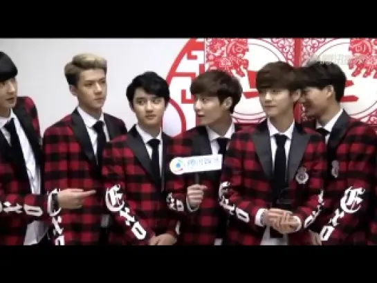 140215 EXO @ Tencent Interview