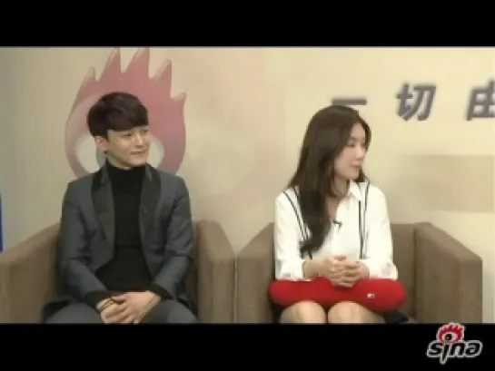 140214 Chen & Zhang LiYin @ Sina Interview Part 2