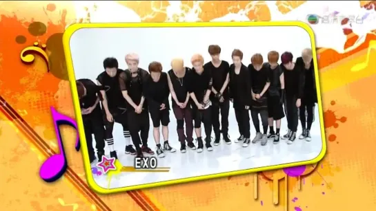 130706 EXO - Wolf  ( Short Ver. ) & Interview @  TVB JSG Selections 2013