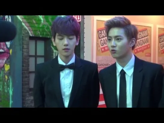 [VIDEO] EXO - 130626 Tourist Information Center in Gangnam opening ceremony  (Korean Wave Star)