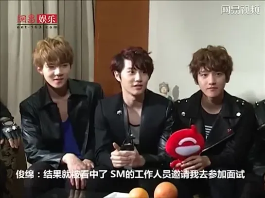 120920 EXO-K Interview @ NetEase Entertainment