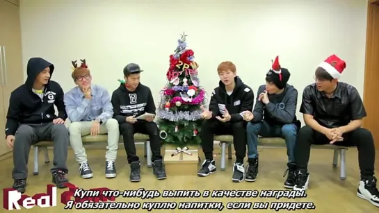 [Tv-Show][Real 2PM] 2PM  Christmas Tree for HOTTEST(рус.саб)