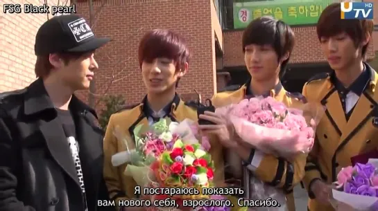 [INTERVIEW] Boyfriend - The graduation ceremony (рус.саб)