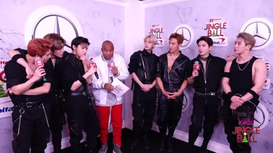 [VK][181208] MONSTA X Explain Why Theyre Honored To Perform At #Z100Jingleball @ Z100 New York