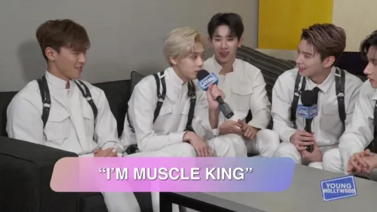 [VK][180813] MONSTA X Interview @ Young Hollywood