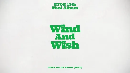 BTOB 12th Mini Album - [WIND AND WISH]