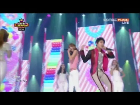 [PERF] 10.04.2013: G.Na ft Ilhoon - Oops @ Show Champion