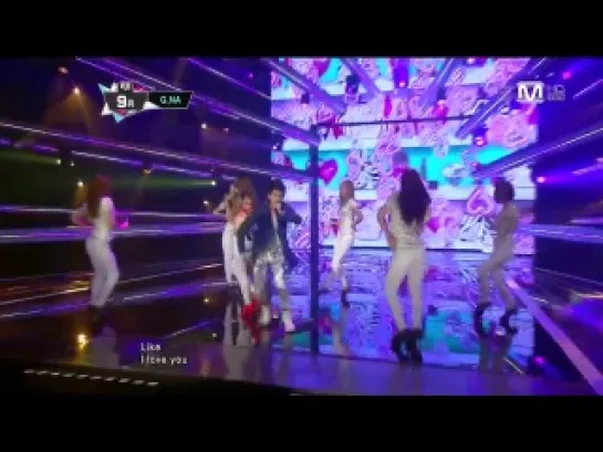 [PERF] 28.03.2013: G.Na ft Ilhoon - Oops @ M!Countdown!