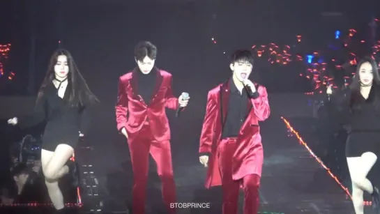 [FANCAM] 24.12.2017: BTOB - Just Talk (Фокус на Чансоба) @ BTOB TIME