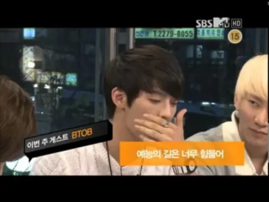 [PREVIEW] BTOB @ SBS MTV Studio C EP. 24