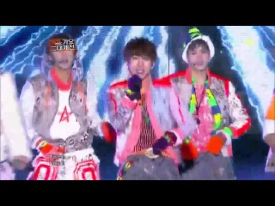 [PERF][31.12.12] BTOB - WOW @ MBC GAYO DAEJUN