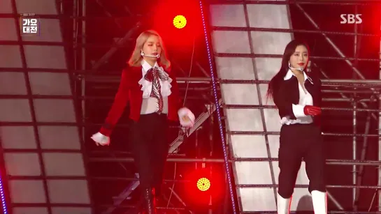 Mamamoo - Hip @ 2019 SBS Gayo Daejun 191225